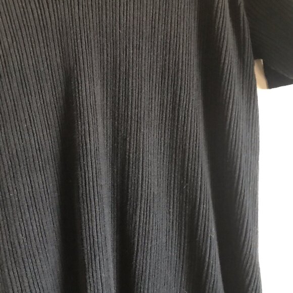 Ava & Viv Women's Plus Size 3X (24-26) Short Sleeve Ribbed Midi Sweater Dress - Picture 4 of 6